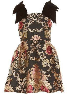 Girls | Gianni Bini | Baroque Floral Dress | 10 | NWT